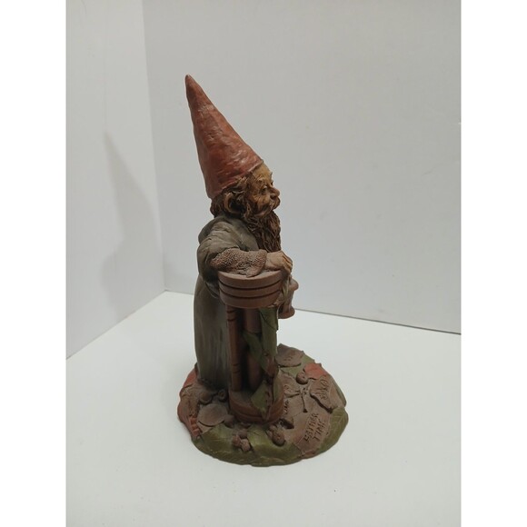 Tom Clark "Father Time" Wet signed Hourglass Gnome #79 7.5” 1984 Vintage Figure - Picture 2 of 6